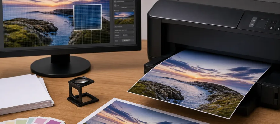 Bildaufloesung und DPI richtig einstellen fuer Fotodrucker