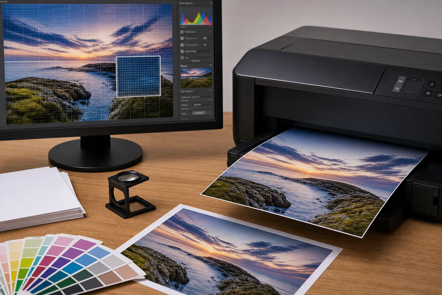 Bildaufloesung und DPI richtig einstellen fuer Fotodrucker