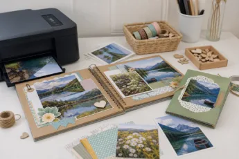 Fotoalben & Scrapbooking mit dem Fotodrucker