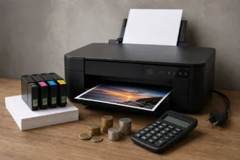 Fotodrucker: Kosten für Tinte, Papier & Strom