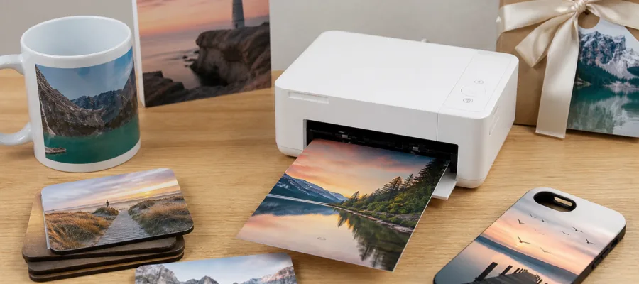Personalisierte Fotogeschenke per Fotodrucker fuer besondere Anlaesse