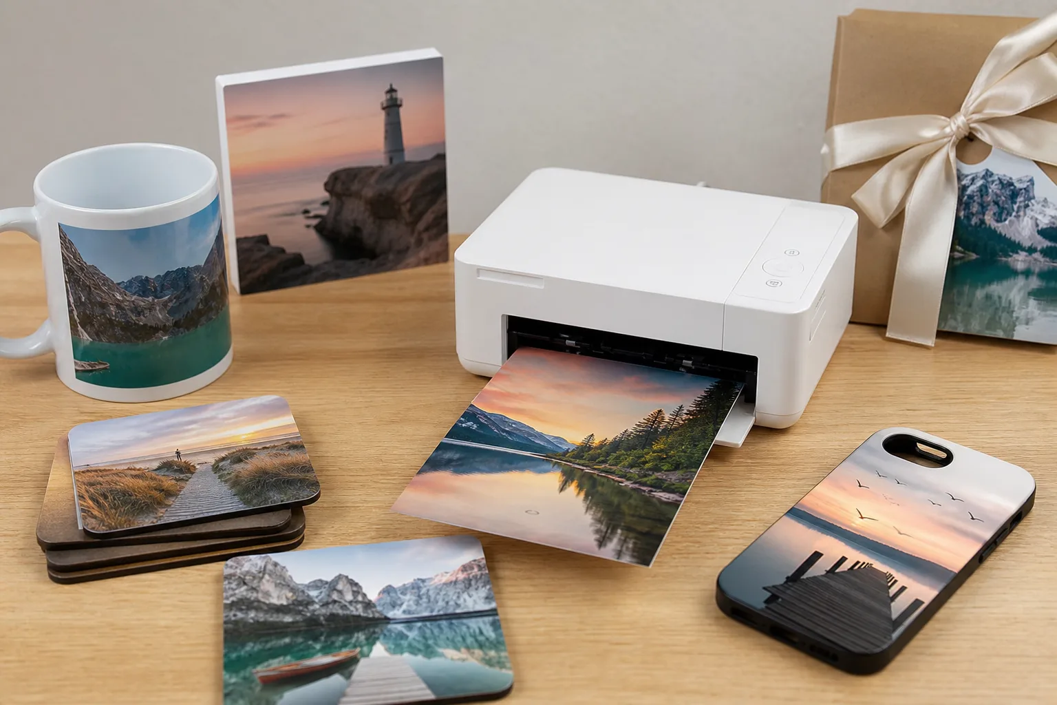 Personalisierte Fotogeschenke per Fotodrucker fuer besondere Anlaesse