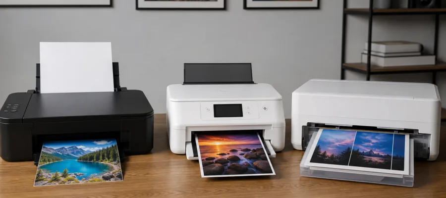 Die besten Fotodrucker-Typen fuer Einsteiger: Tintenstrahl, Sublimation und mehr