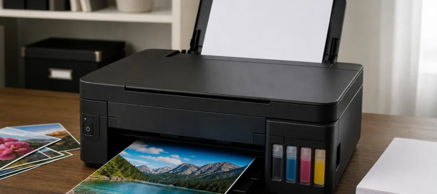 Tintenstrahl-Fotodrucker: Funktionsweise, Vorteile und typische Einsatzbereiche