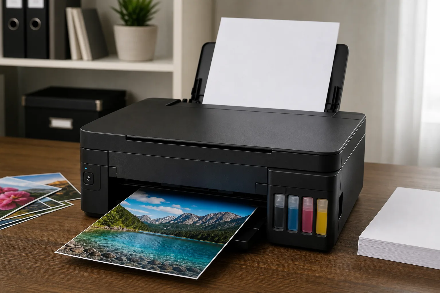 Tintenstrahl-Fotodrucker: Funktionsweise, Vorteile und typische Einsatzbereiche