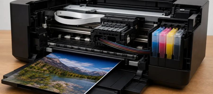 Wie ein Fotodrucker funktioniert: Grundlagen verstaendlich erklaert