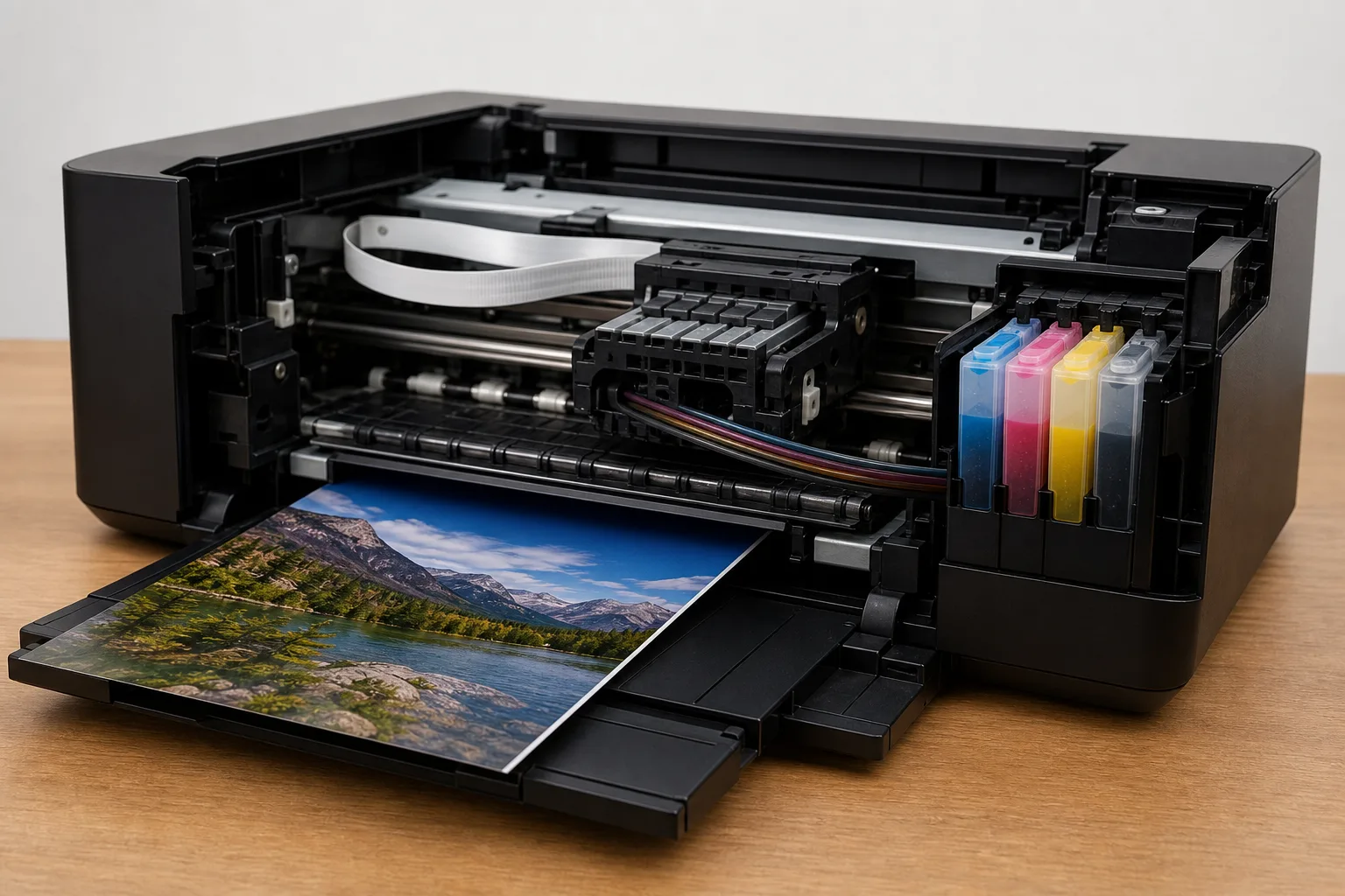 Wie ein Fotodrucker funktioniert: Grundlagen verstaendlich erklaert