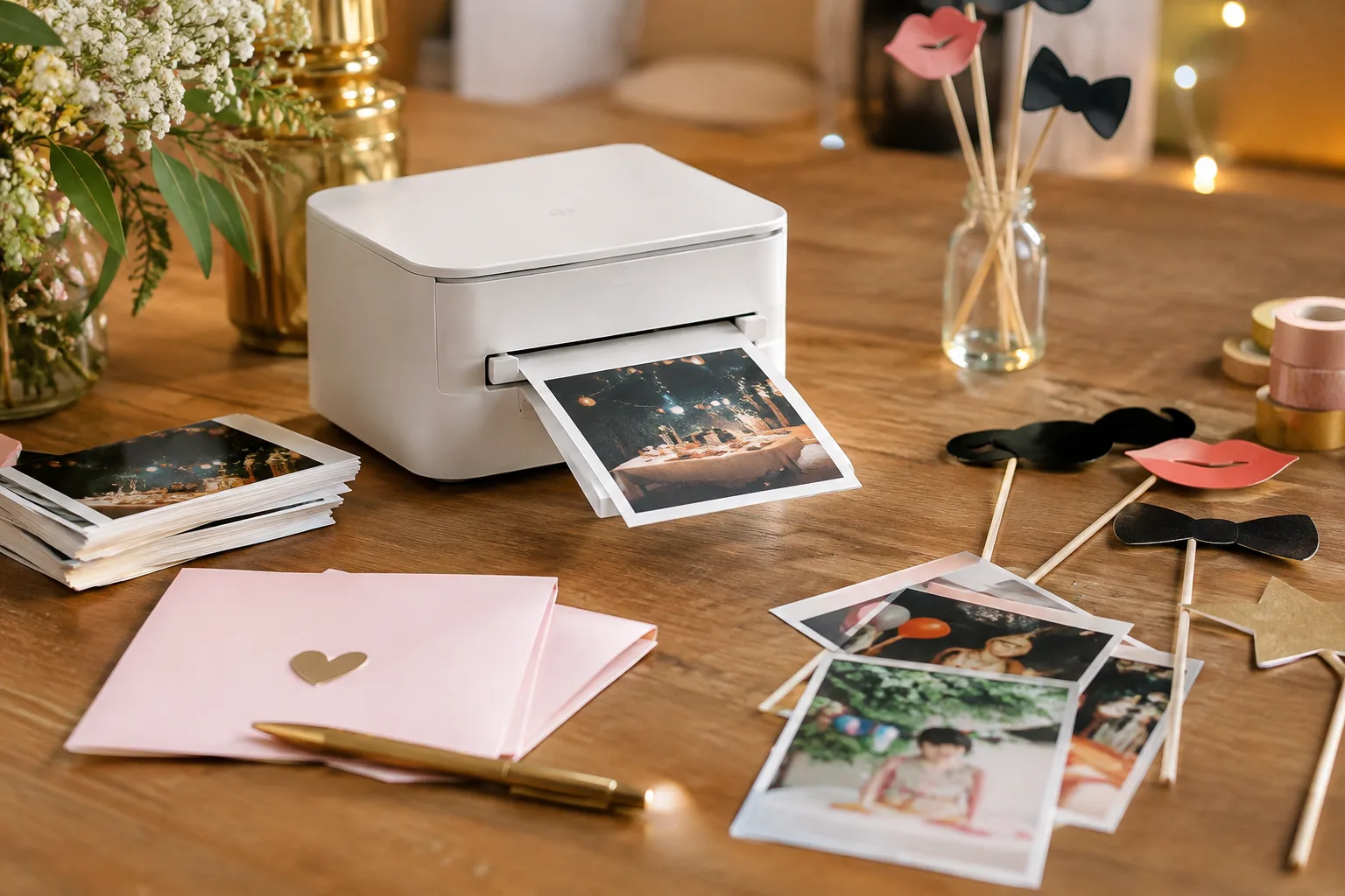 Party- und Event-DIY: Einladungskarten und Photo-Booth-Ideen mit dem Fotodrucker
